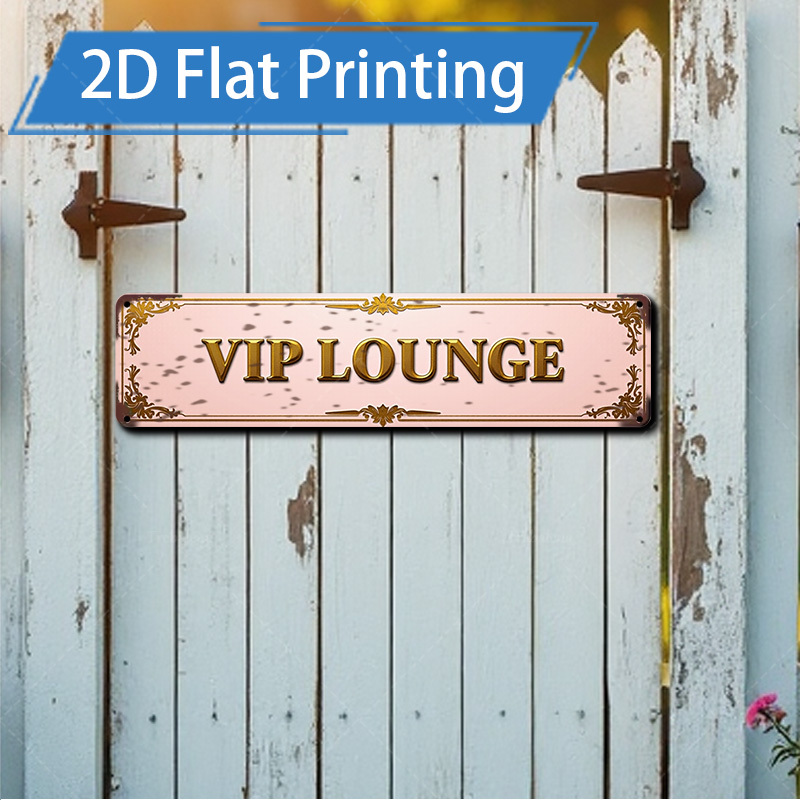 Plaque Métallique 2D Plate - S - Home Bar Lounge avis et prix