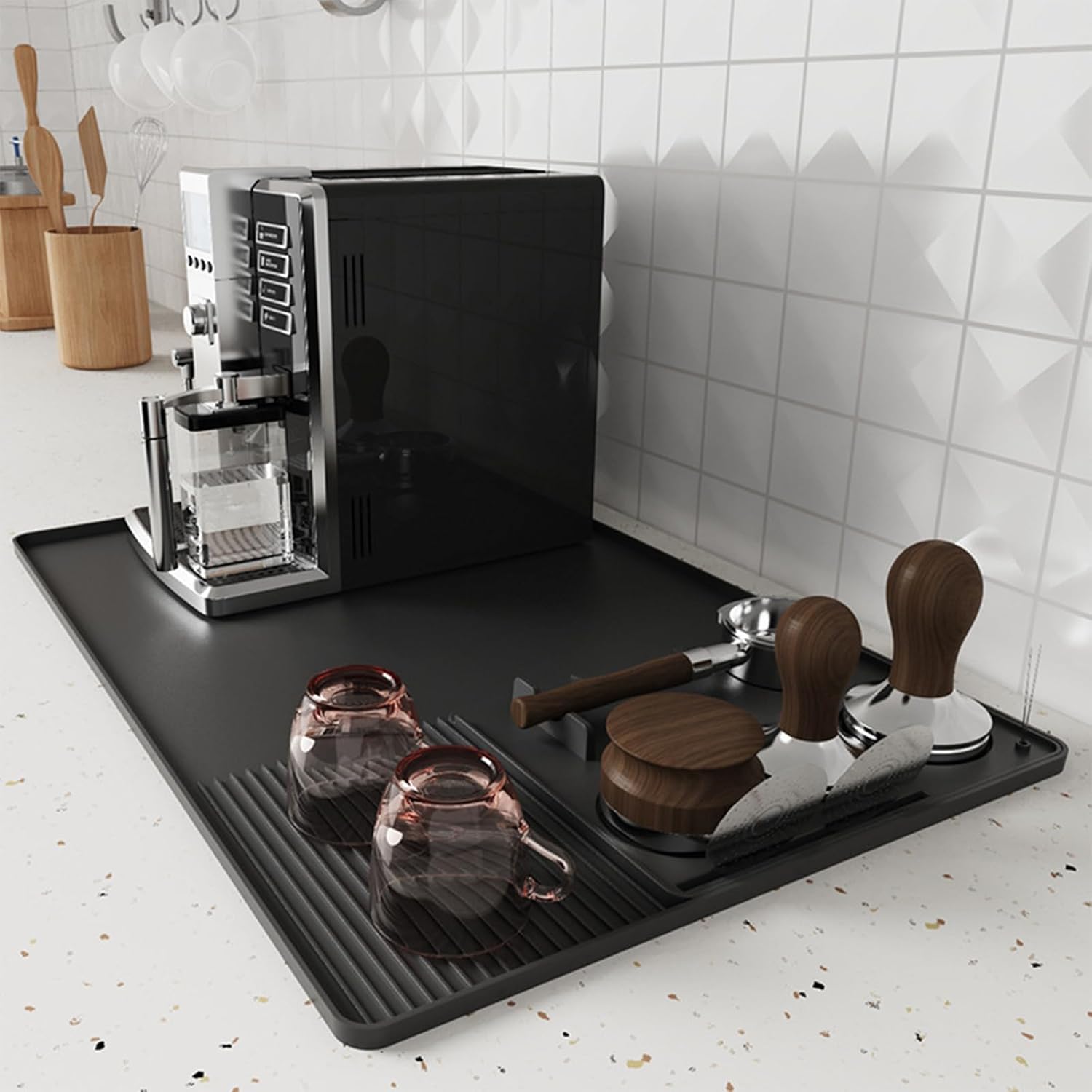 Tapis de café en Silicone 3 en - Bar Mat Rubber avis et prix