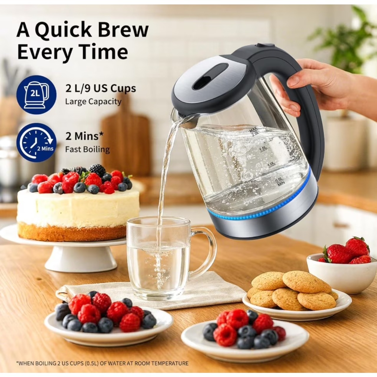 Pichet à eau en verre de 2 L a - Citrus Juicer Bar avis et prix